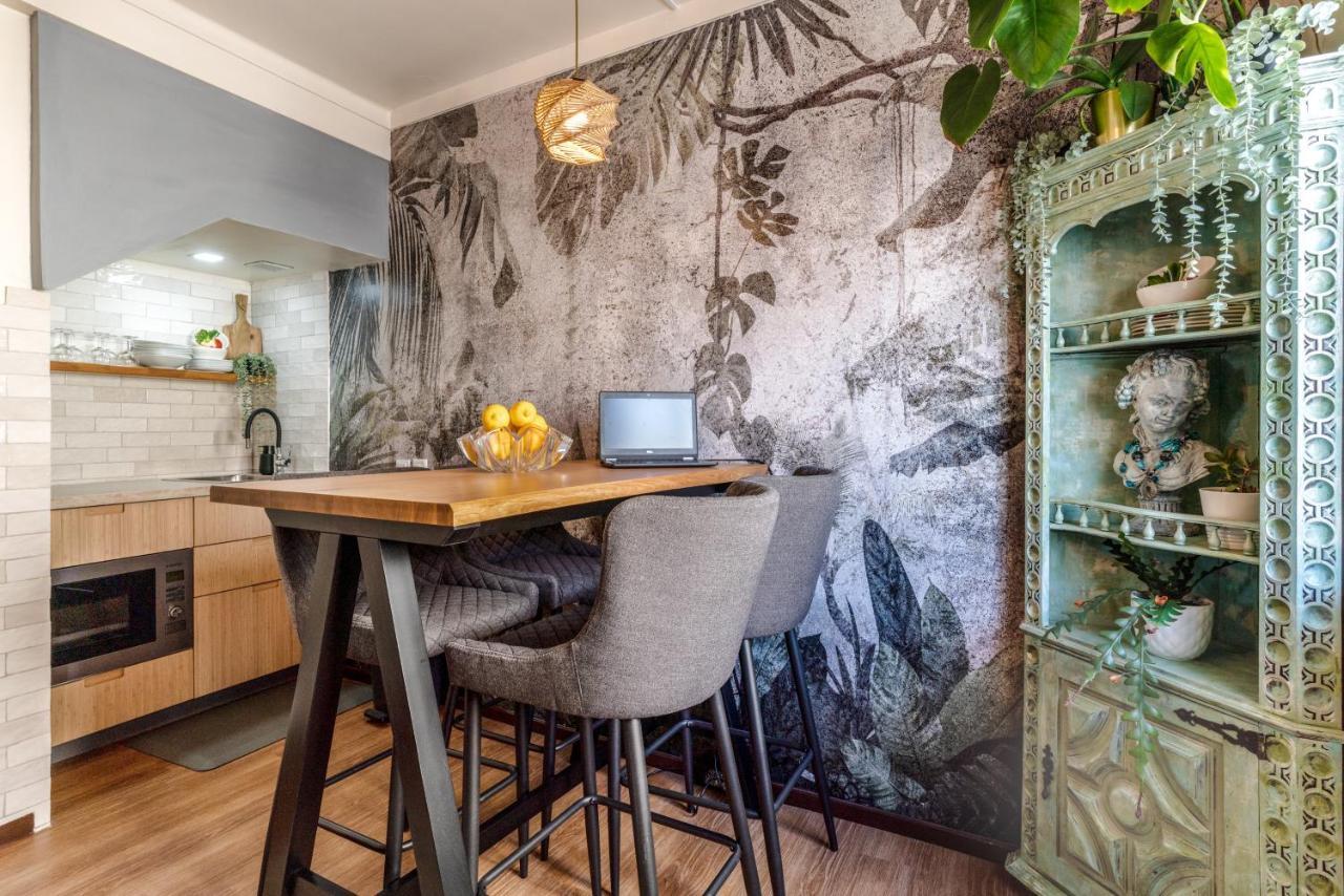 Arty Vintage Townhouse With Rooftop Shower & Sun Loungers Olhao Ngoại thất bức ảnh