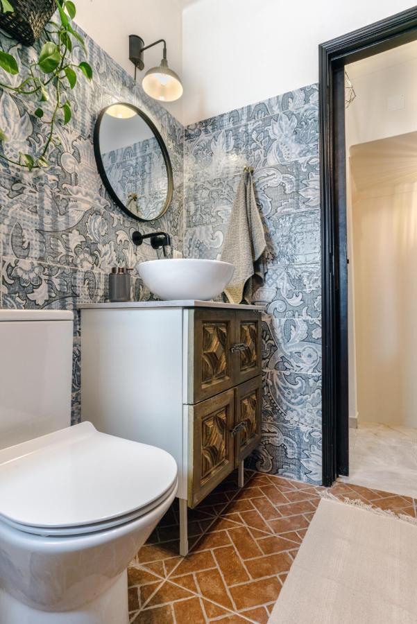 Arty Vintage Townhouse With Rooftop Shower & Sun Loungers Olhao Ngoại thất bức ảnh